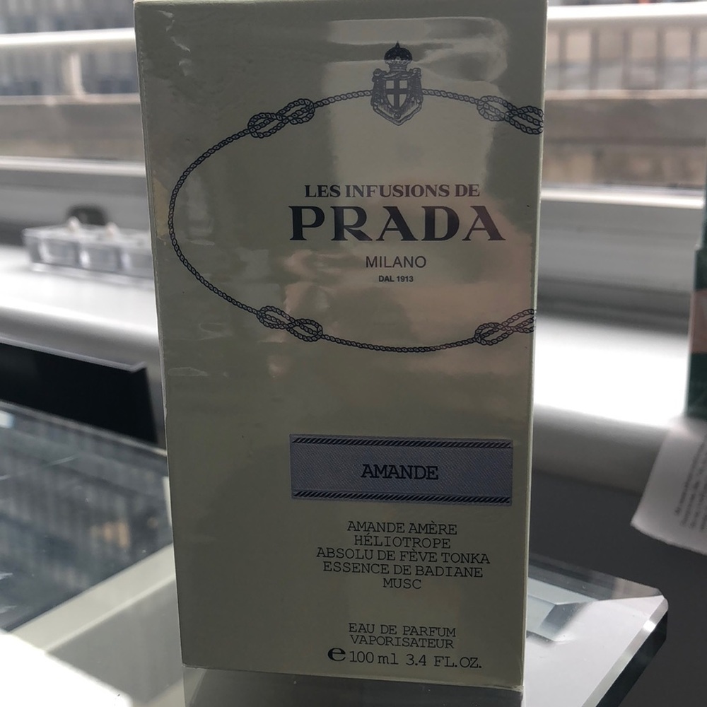 Brand new Prada Amande eau de parfum 3.4 oz